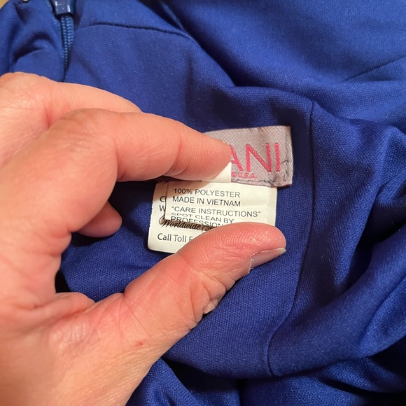 Jovani Royal Blue Gown - Picture 13 of 15